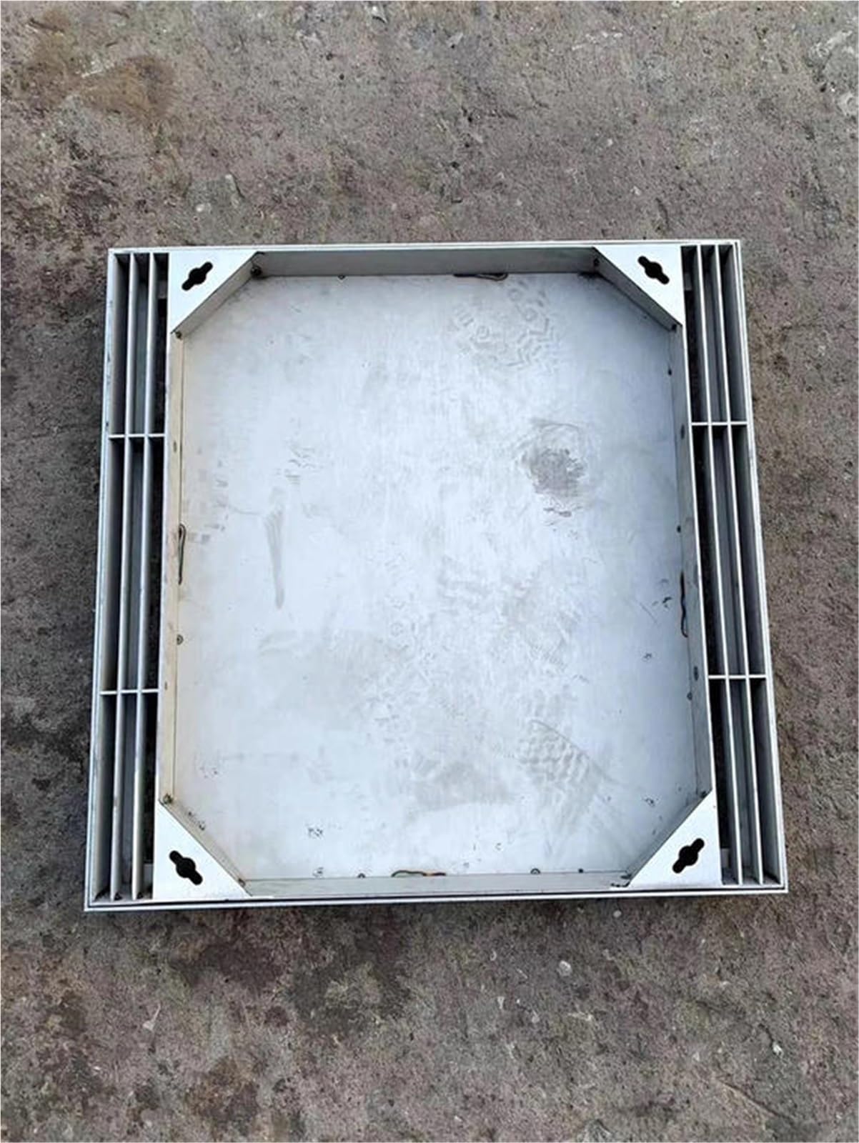 GJMSSMY Recessed Manhole Cover underground access panel patio access lid inspection chamber driveway cover