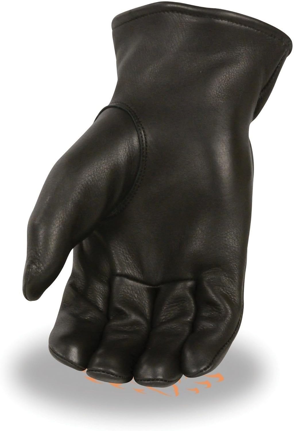 MEN'S THERMAL LINED VERY WARM & SOFT DEER SKIN LEATHER GLOVES WITH CINCH WRIST