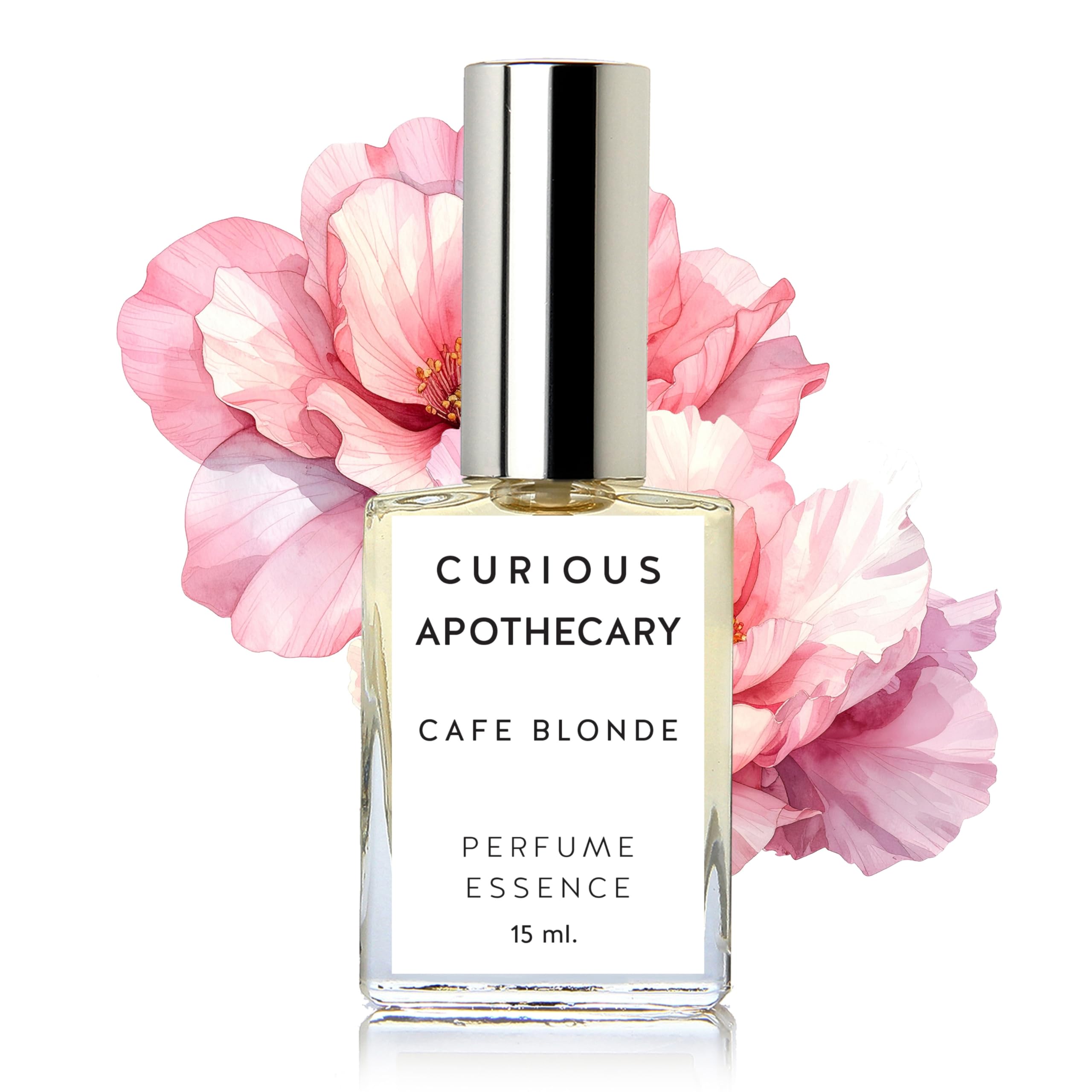 Curious Apothecary Cafe Blonde Perfume for Women. Niche Madagascar Vanilla Fruity Floral 15 ml.