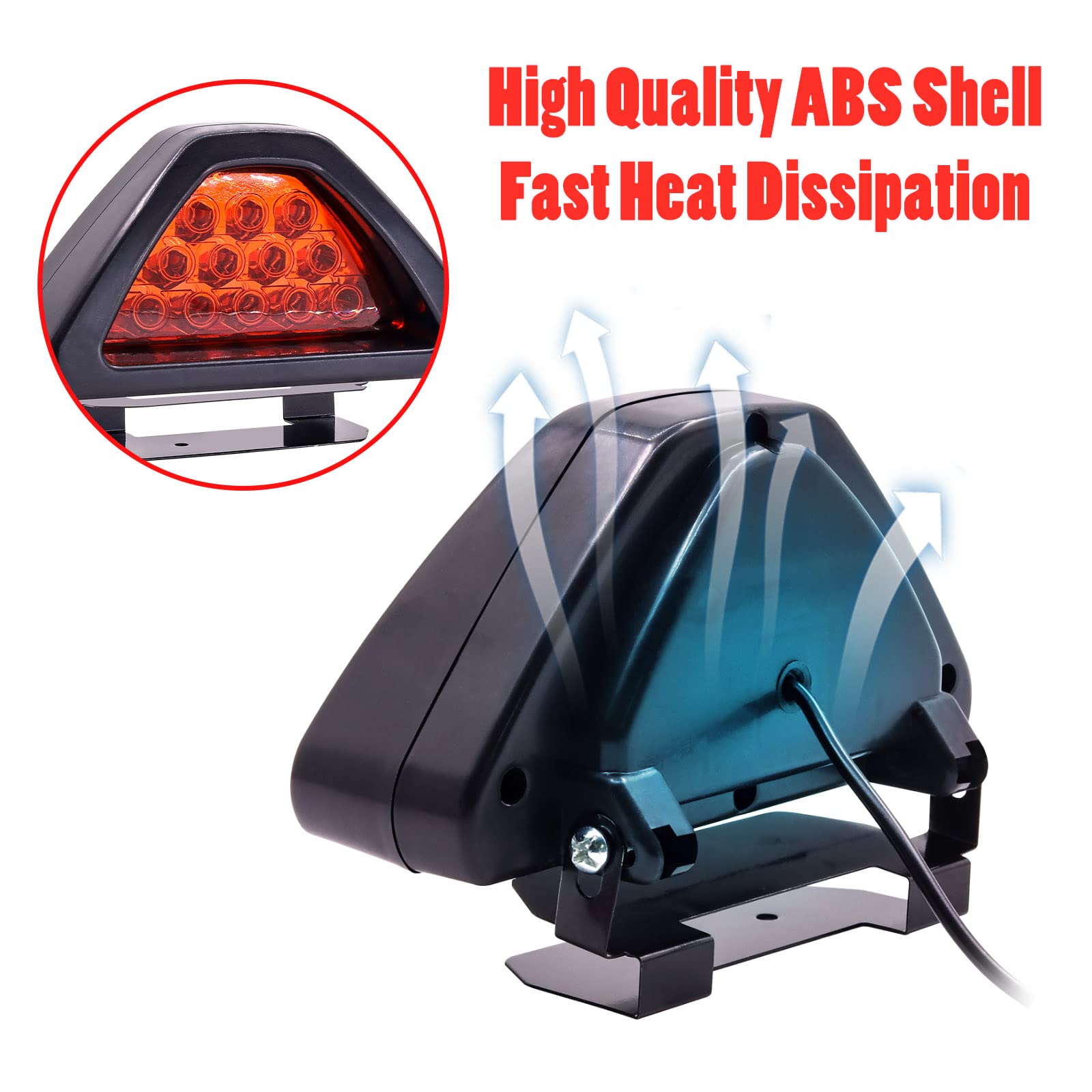 Bombilla De Luz Trasera De Freno Para Coche, Luz LED Blanca, Roja