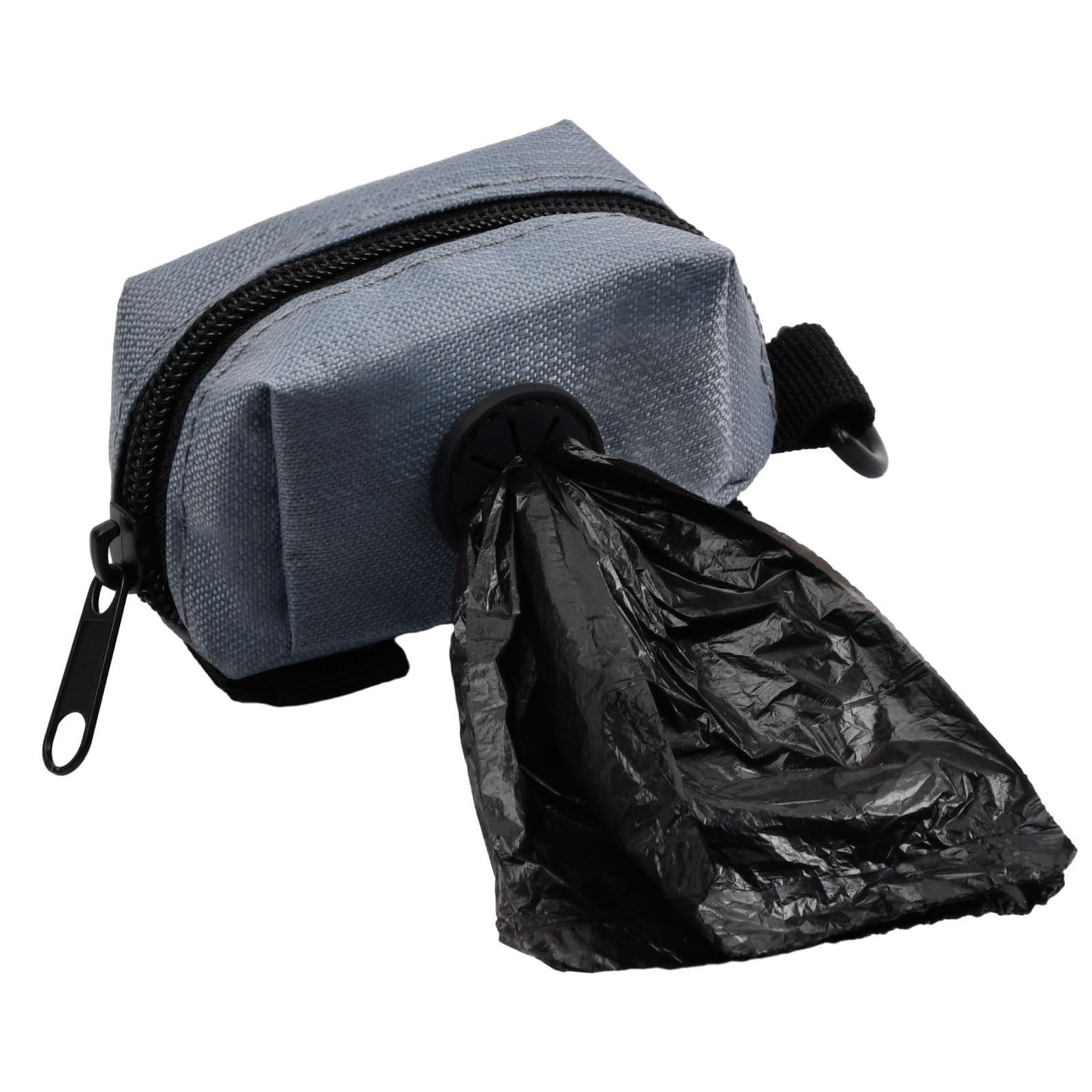 1 Pieza Dispensador Bolsas de Perro, Dispensador con Cremallera, Dispensador de Tela Bolsas Caca, Soporte Bolsas de Excrementos de Perro para Pasear Perros, Mascotas
