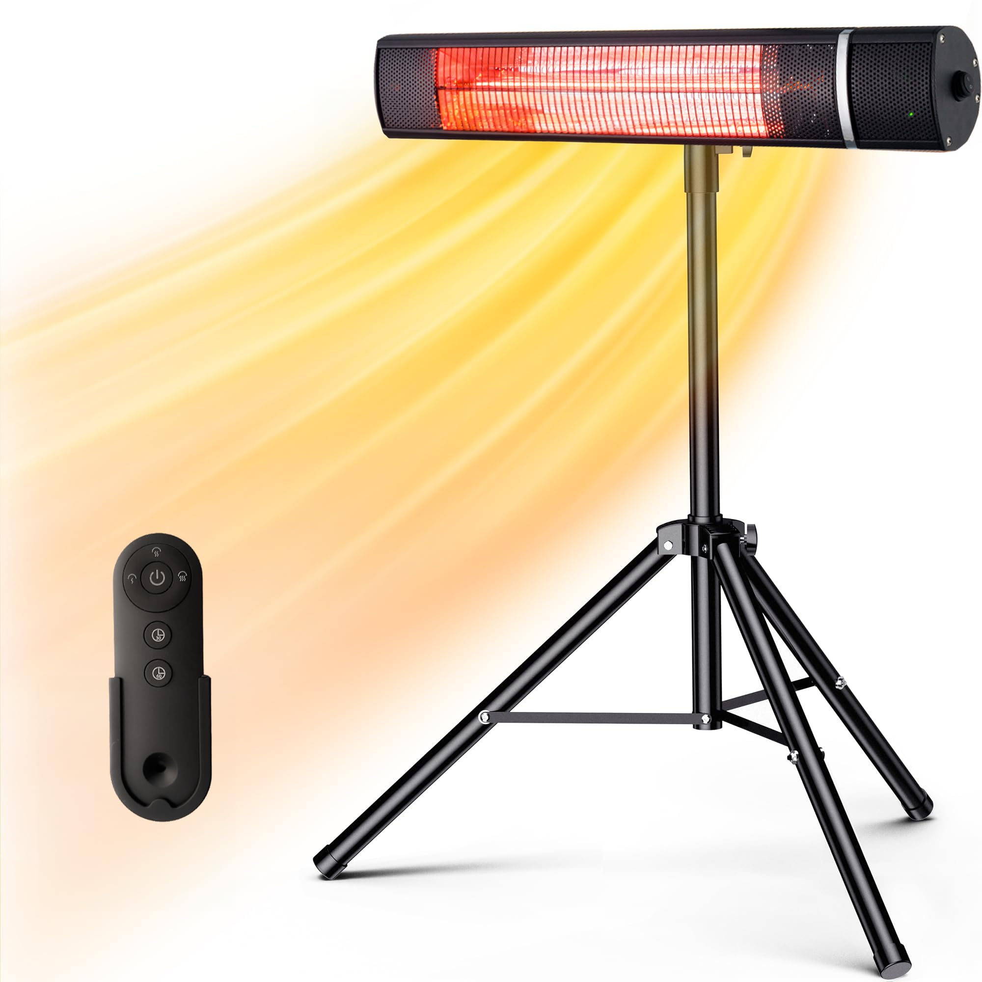 Amazon | DEPAJA ハロゲン ヒーター 屋外 ヒーター パティオヒーター 