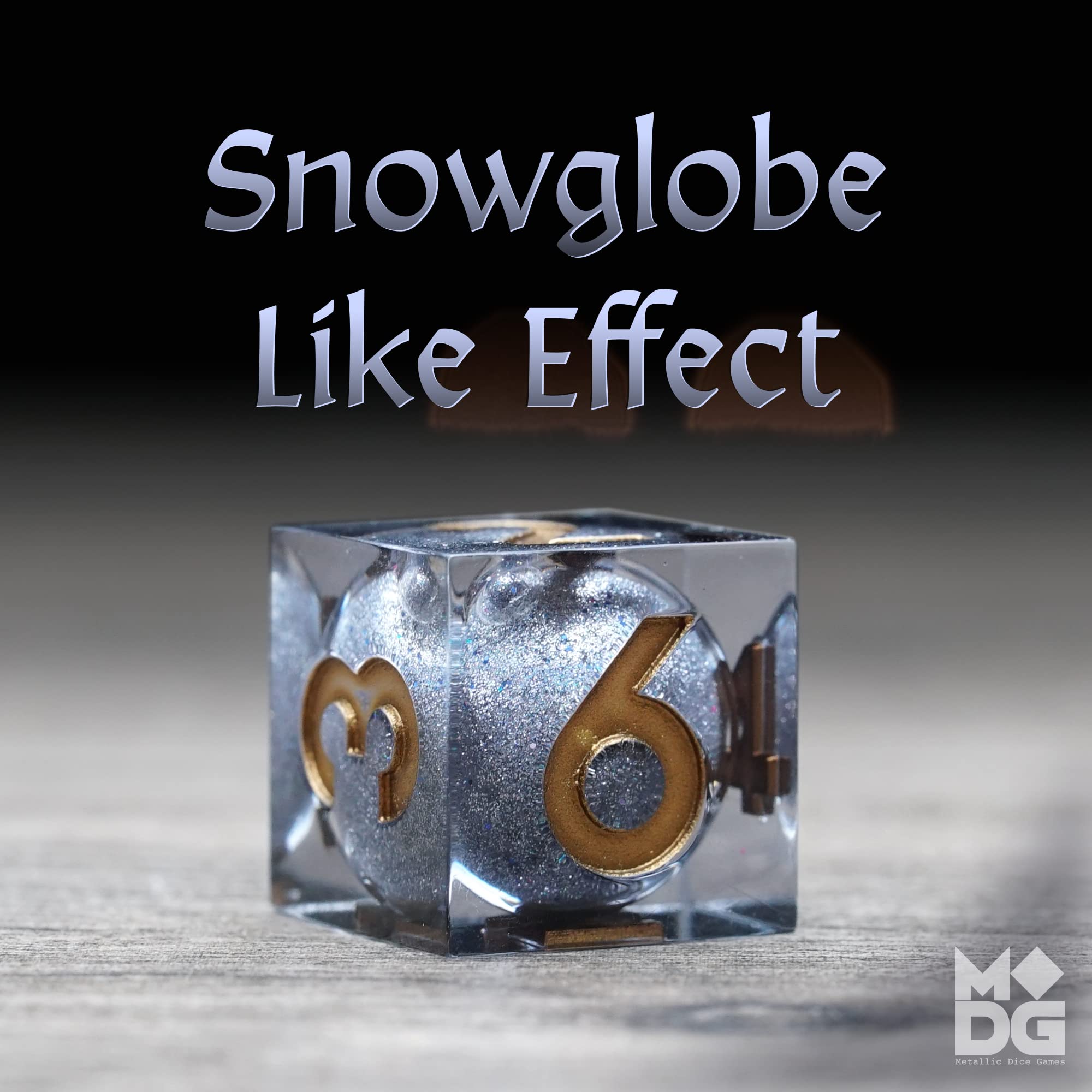 Fanroll - Vanishing Oil Liquid Core Dice Set