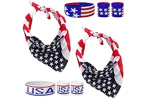 8-Piece American Themed Accessories for Men, Women, and Kids - Perfect for...