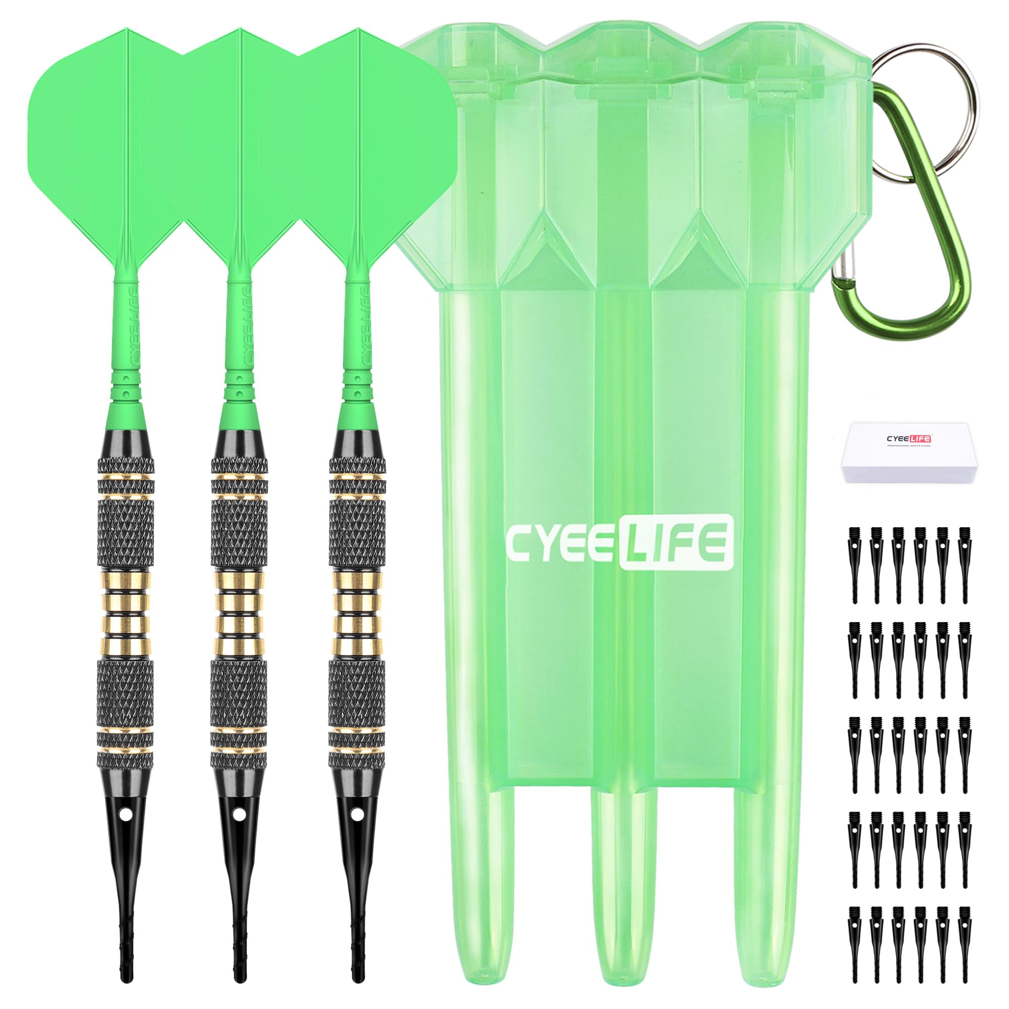 Amazon.co.jp: CyeeLifeダーツプラスティックチップ- プロソフトチップ 
