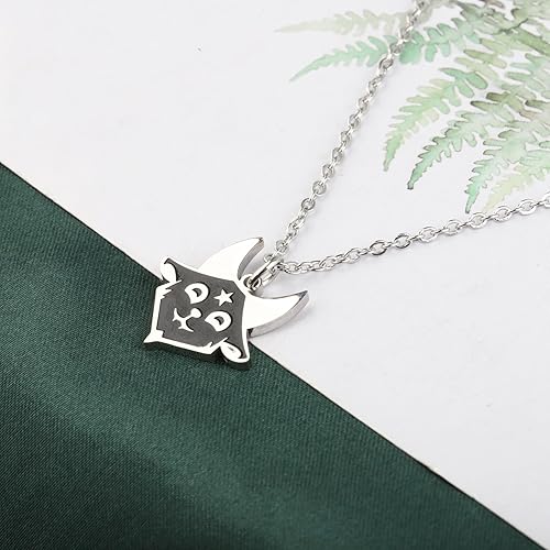Miniatura 3 de KEYCHIN Devil Goat Necklace Gothic Goat Gifts Baphomet Goat Jewelry For Women Girls