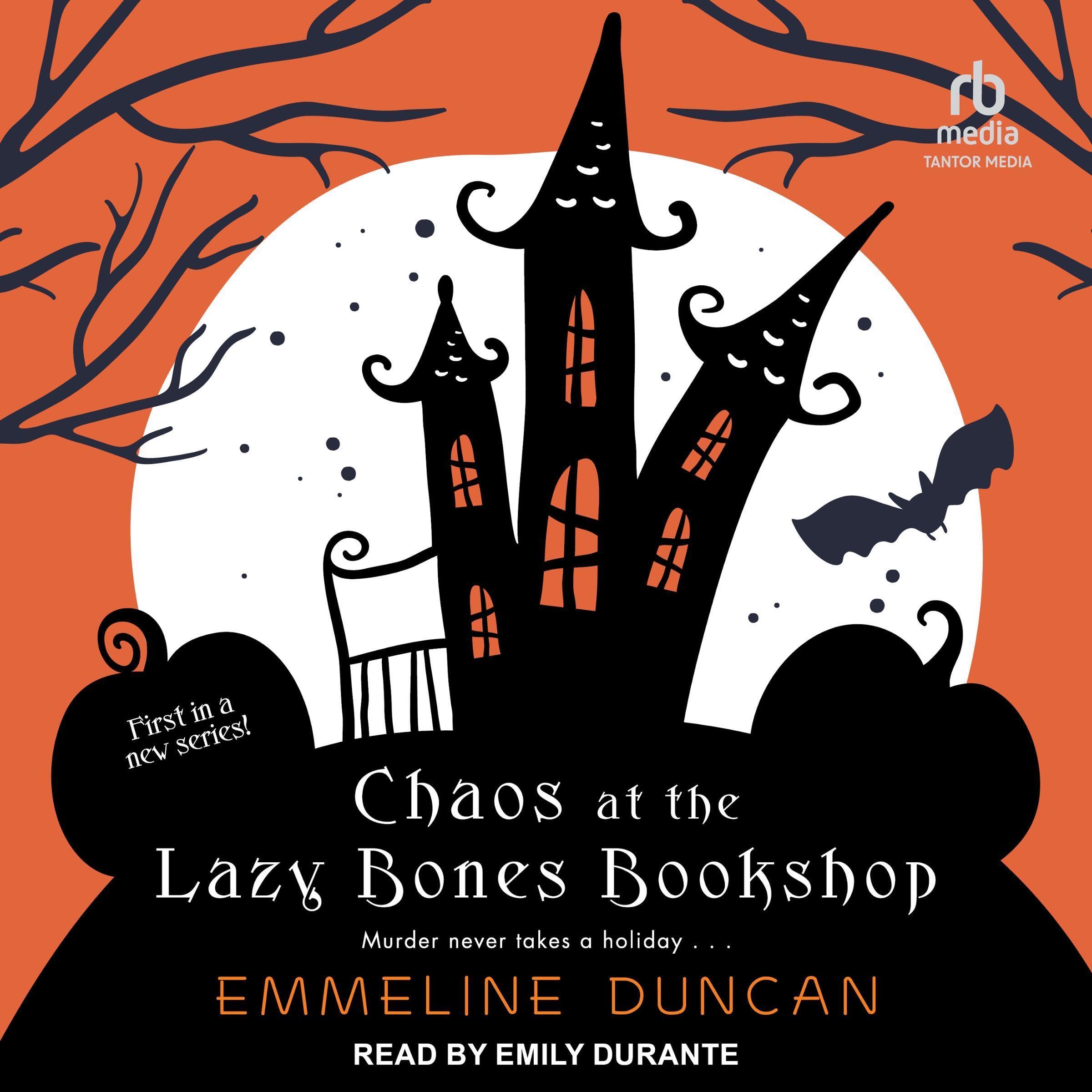 Cover art for Chaos at the Lazy Bones Bookshop
