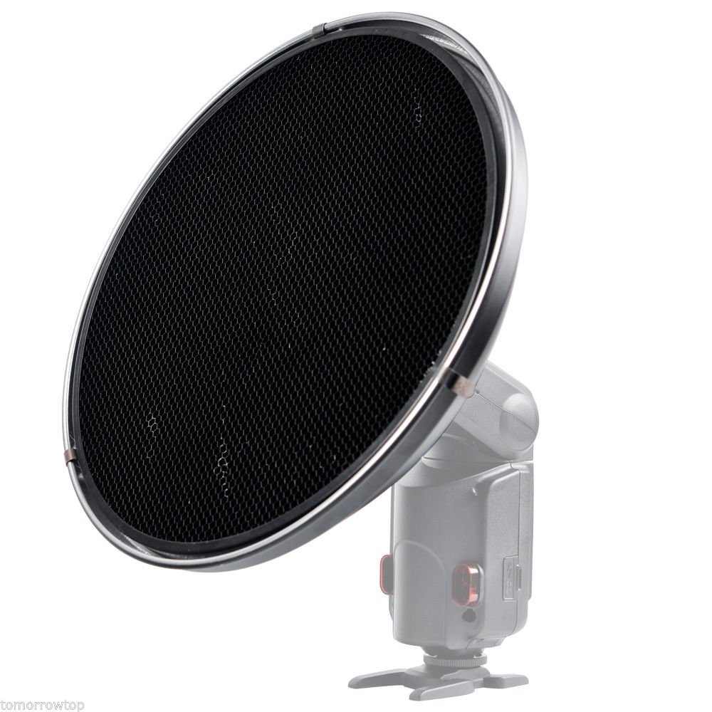 Beauty Dish AD-S3 para modificador de luz Speedlite AD360 con panel de abeja 8