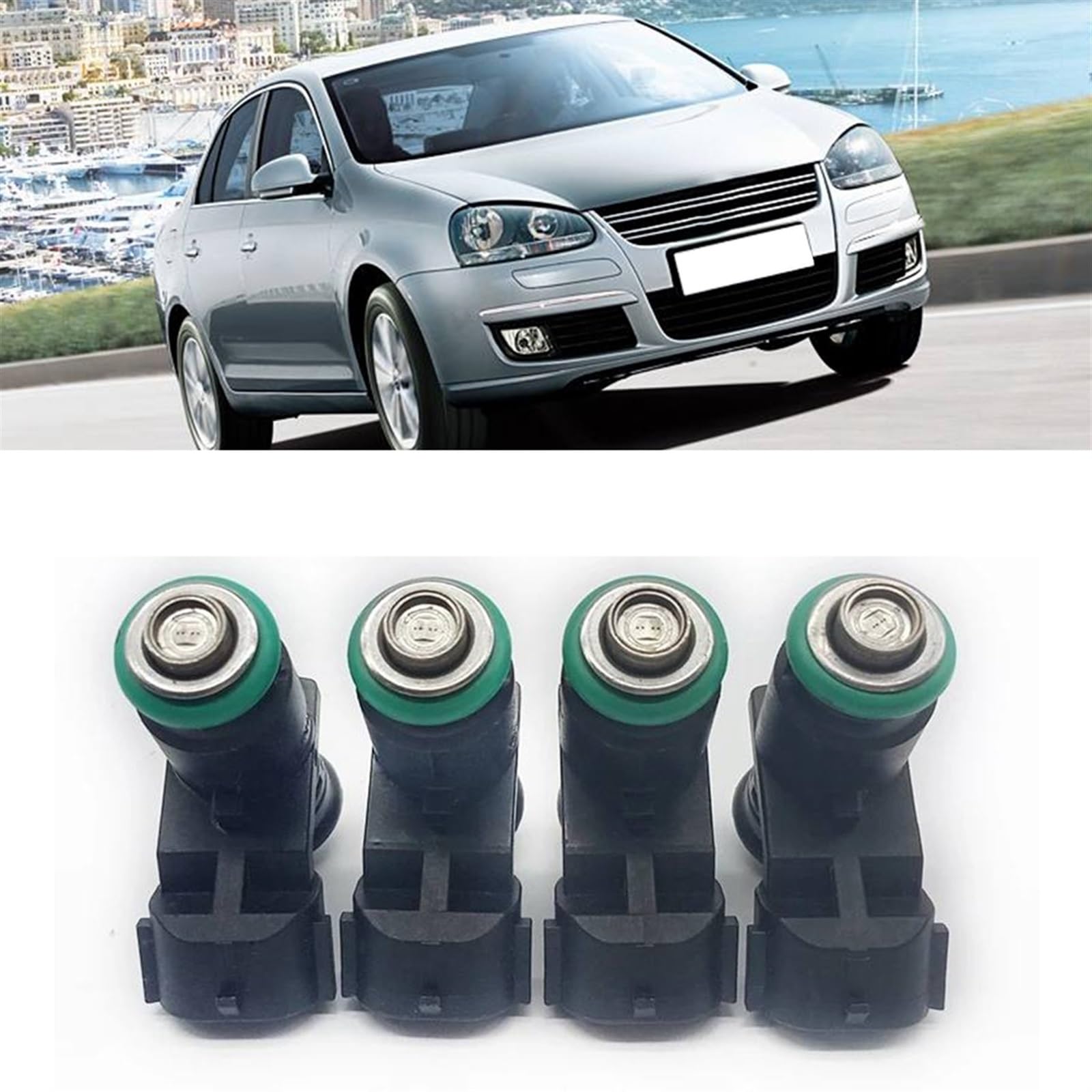 Soupape de Commande de Pompe à Carburant Buse D'injecteur Automatique À 4 Injecteurs pour Jetta pour Sprint