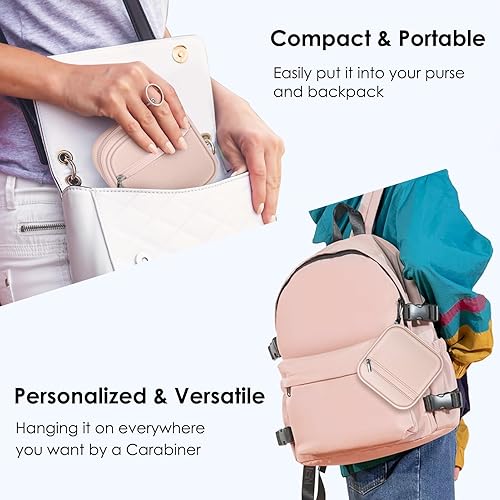 Miniatura 7 de FINPAC Funda de carga para MacBook, pequeña bolsa organizadora electrónica para adaptador de corriente MacBook, bolsa portátil de almacenamiento de