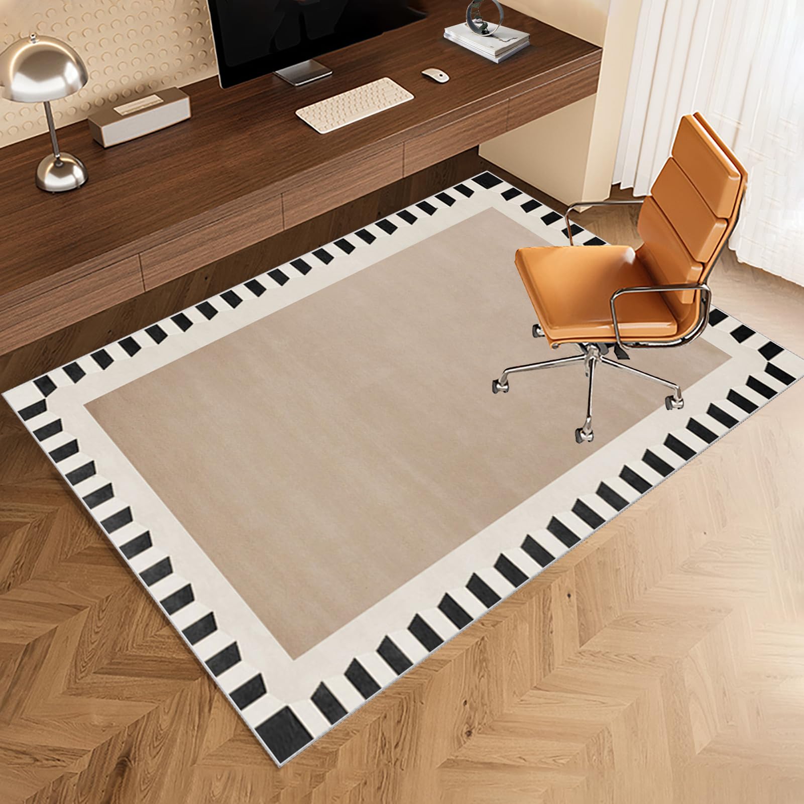 100 x 160 cm Tappeto per Sedia Ufficio Gaming, Alfombrilla de Protección para Suelos Duros, Tappetino per Sedia da Ufficio, Sedia Protettiva Multiuso per la Casa Tappeto per Pavimenti duri