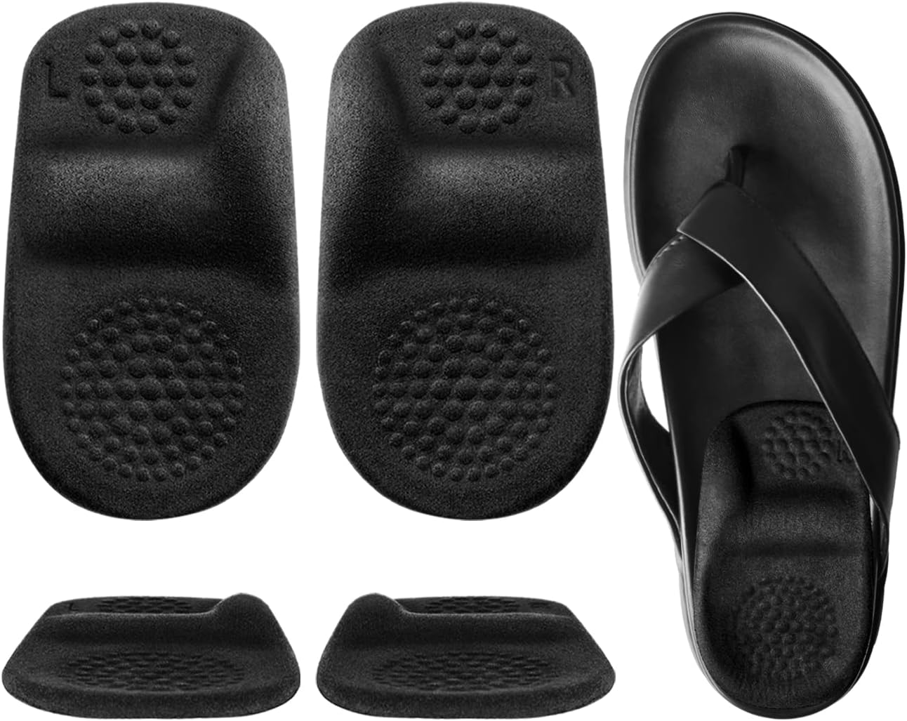 Gel Heel Pads Cushions for Achilles Tendinitis, Plantar
