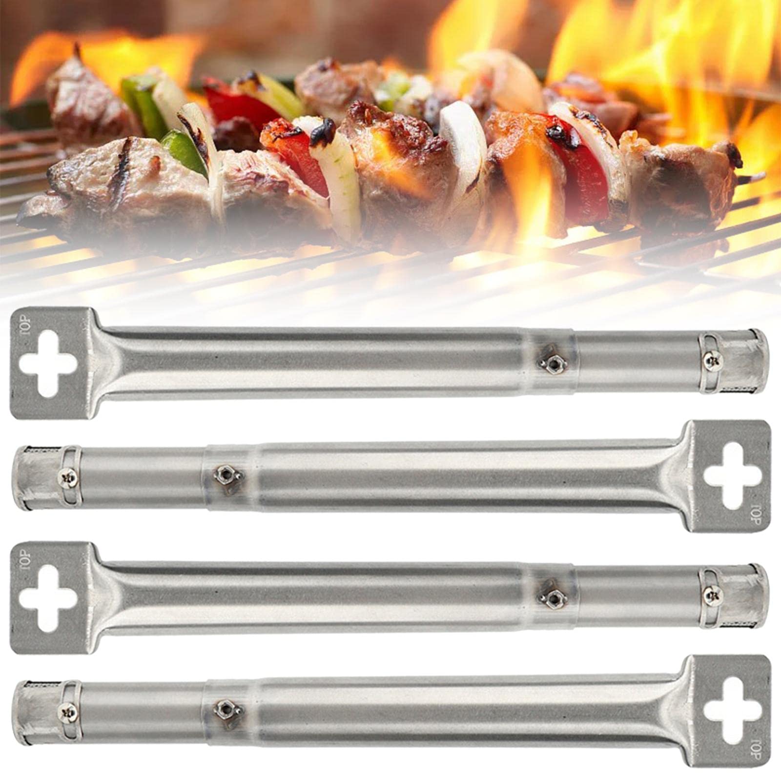4X BBQ Gas Grill Calore per XH00119 Barbecue Strumenti di Cottura