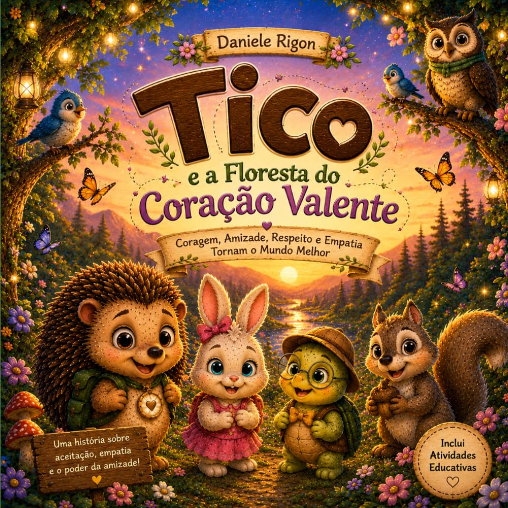 Tico e a floresta do Coração Valente