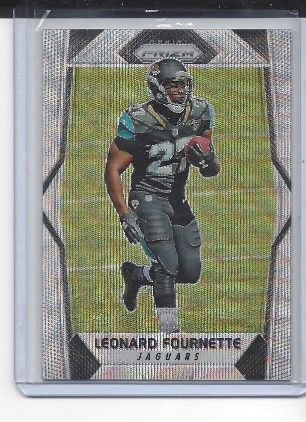 Leonard Fournette 2017 Panini Prizm Wave Rookie Prizms Rc #d 95/149 - Football Cards