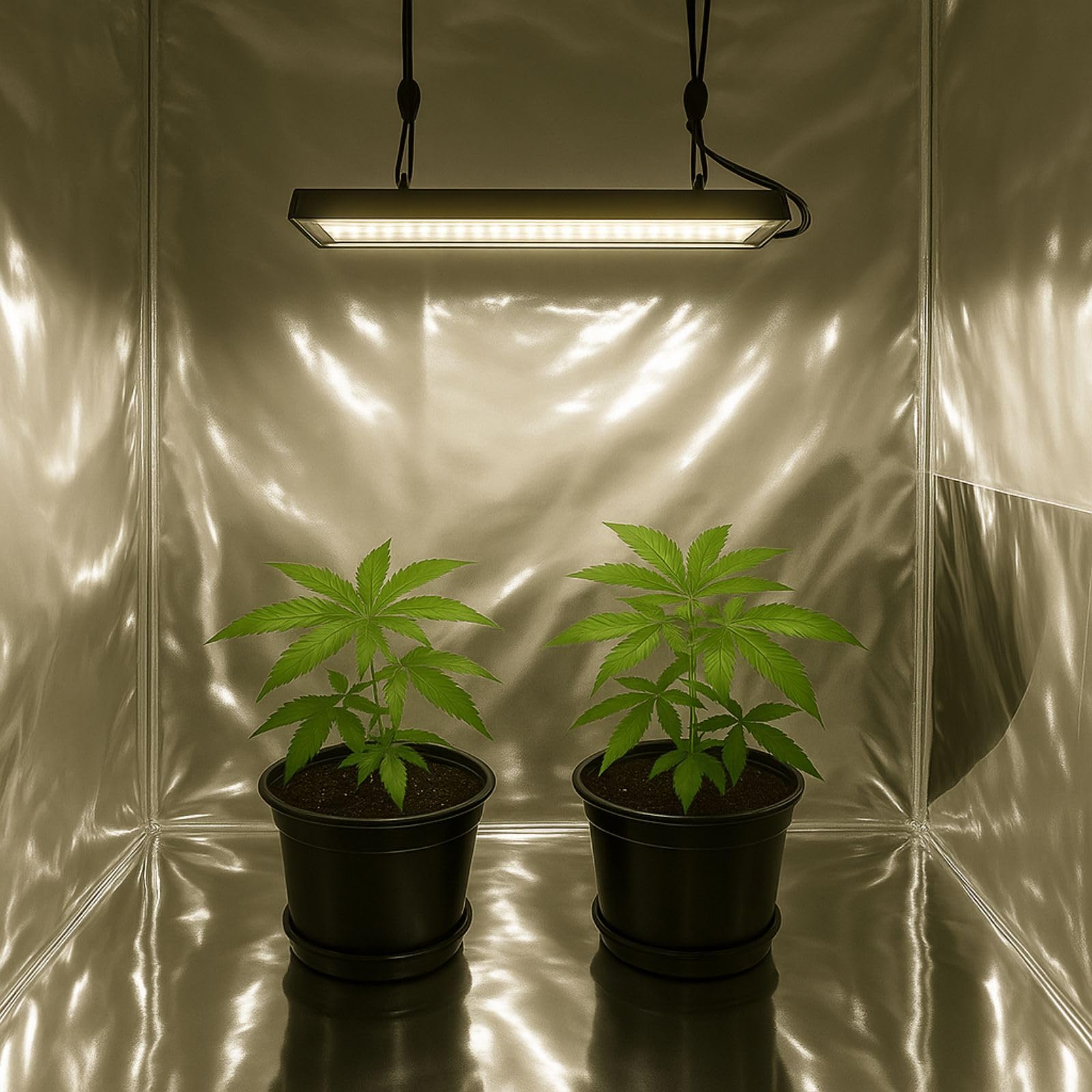 Weedness Pellicola riflettente lucida 30 metri rotolo da 50 micron – Grow Coltivazione Indoor Box Piante Giardino