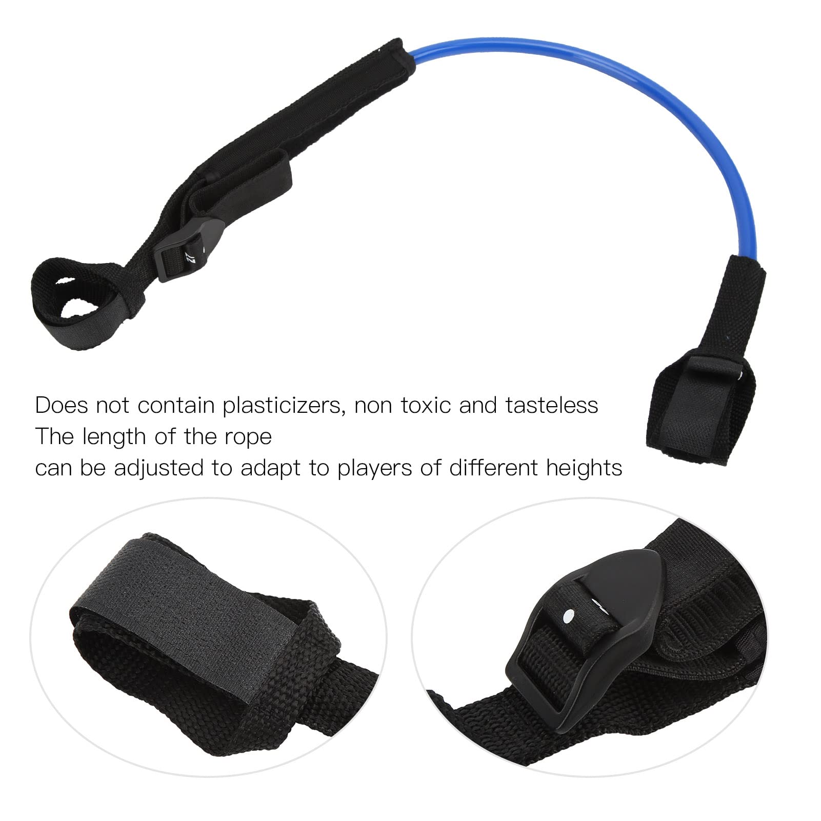 Correa de Surf Ajustable, Cuerda Duradera para Pierna Recta para Tabla de Surf de 22-28 Pulgadas para Entusiastas del Windsurf