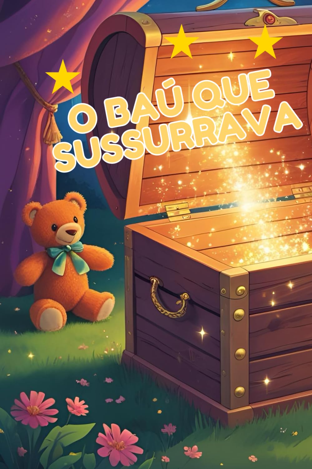 Livro O Baú que Sussurrava Segredos Mágicos na Hora de Dormir 40 histórias divertidas