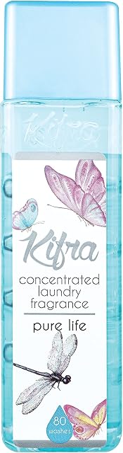 KIFRA PURE LIFE Concentrated Laundry Fragrance 200ml 80 Washing Cycles