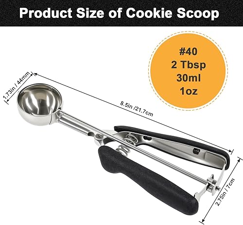 Miniatura 62 de Juego de tazas y cucharas medidoras de 10 piezas, taza medidora apilable con tapa, juego de cucharas medidoras para cocinar y hornear, para líquidos