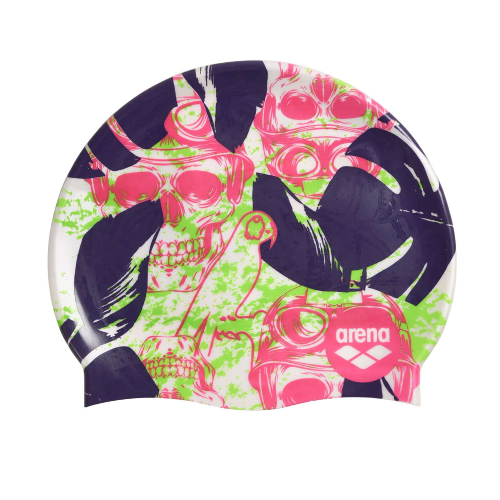 ARENA Print 2 Swim Caps, Unisex Adulto