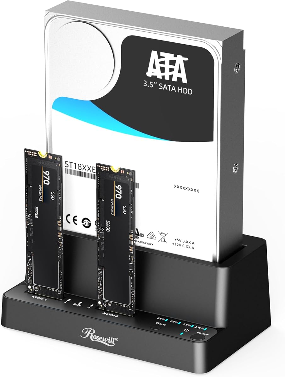Rosewill M.2 NVMe & SATA SSD