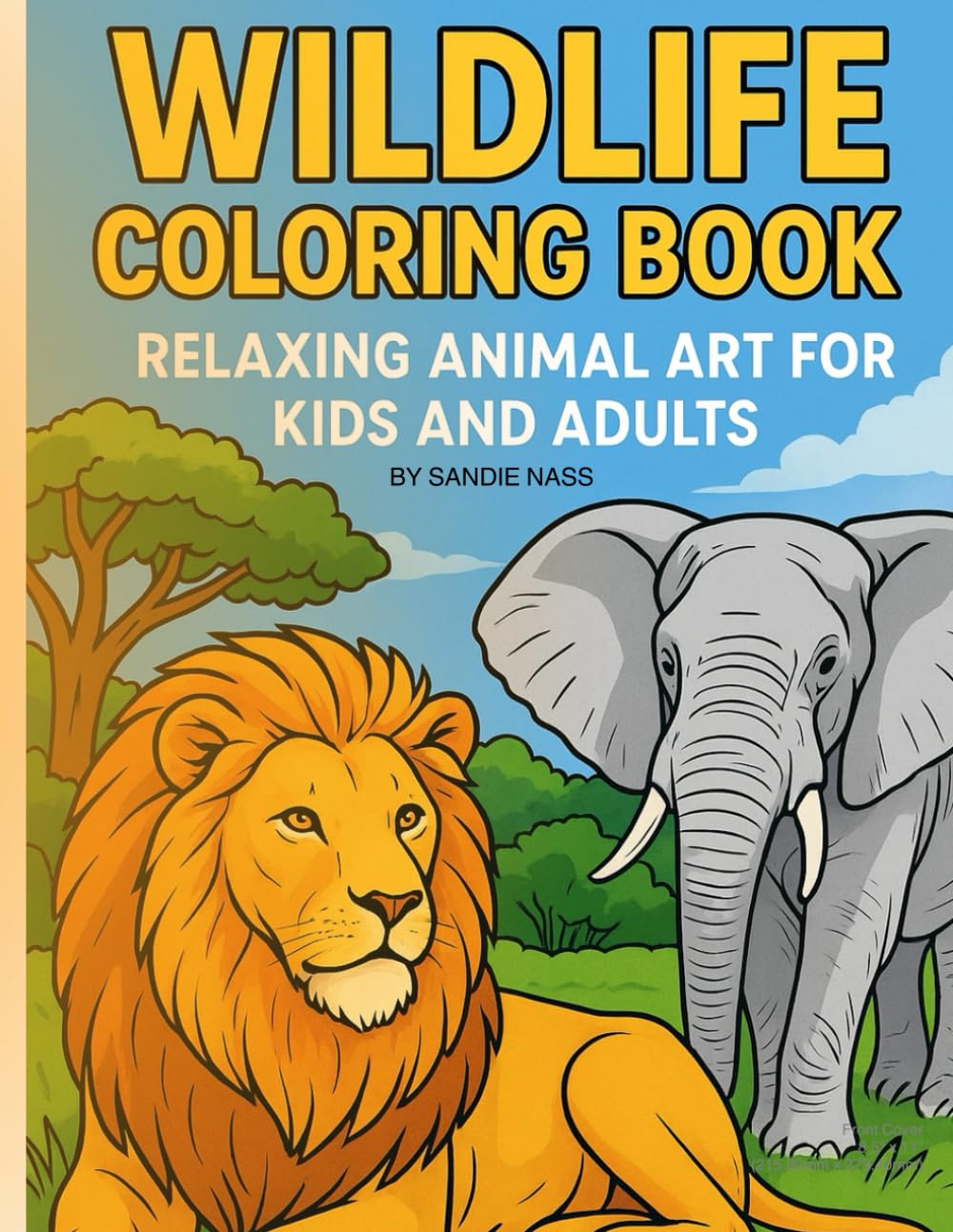 Wildlife Coloring Book: For Kids & Adults