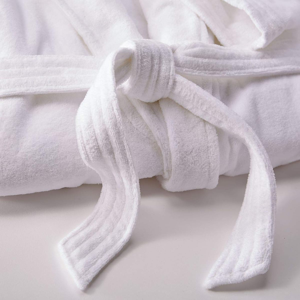 Luxury Silk & Bamboo Lounge Robe view 4