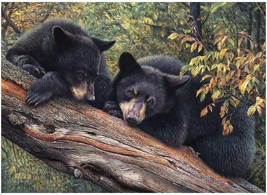 Cobble Hill 1000 Piece Puzzle - Mom's Awaiting - Sample Poster Included