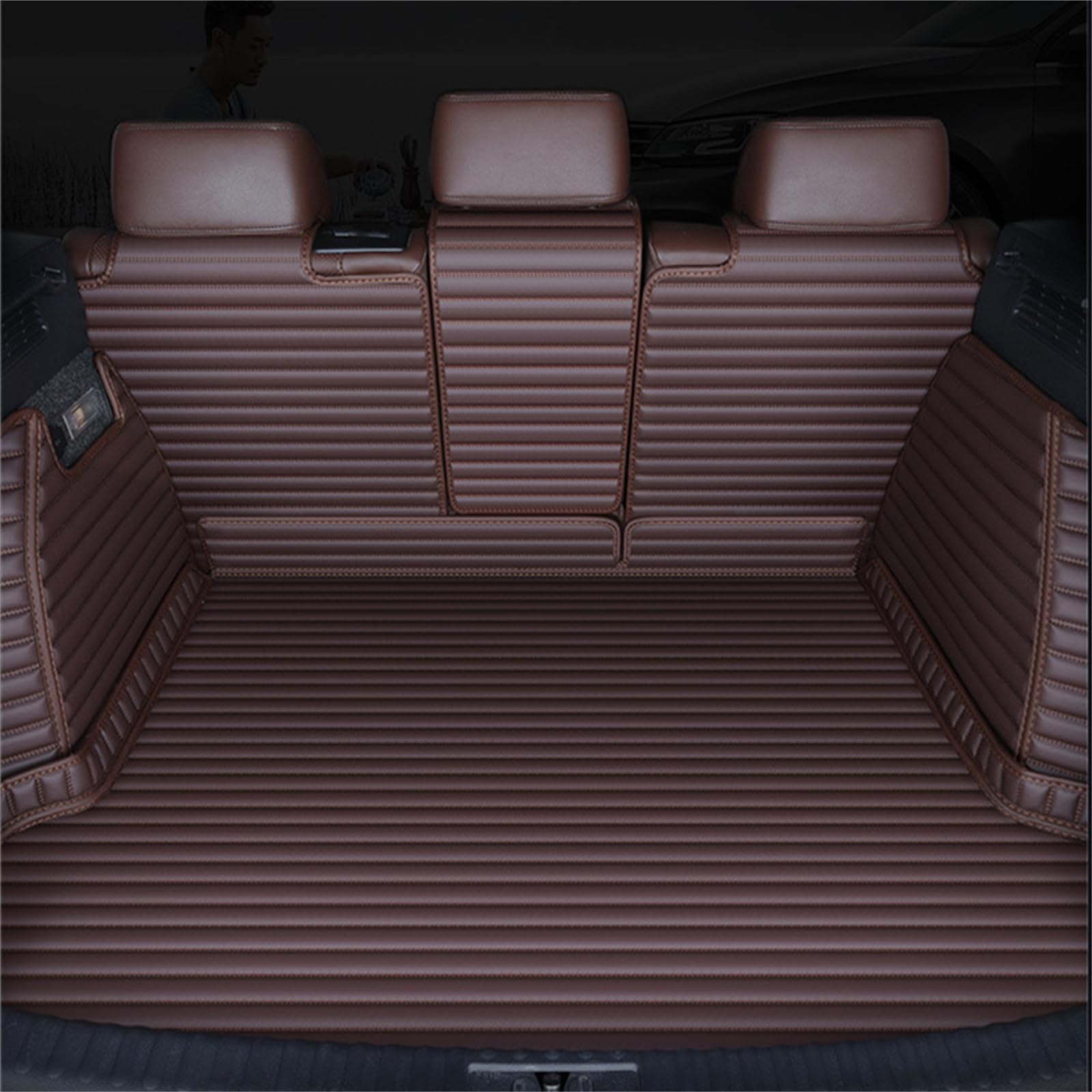 Tappeto Bagagliaio Auto Tappetino Per Bagagliaio Per Auto Per Jeep Cherokee 2019-2022 2014-2017 2018 Per Patriot 2009-2012 2013 2014 2015 2016 2017 Copertura Per Bagagliaio (Colore : Nero, Size : Ch