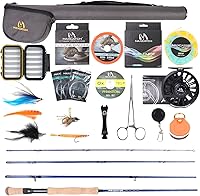Vista 2 de M MAXIMUMCATCH Maxcatch Predator Big Game y caña de pescar con mosca de agua salada: 7'11''/9'2''/10', 4 piezas, 8/9/10/11/12