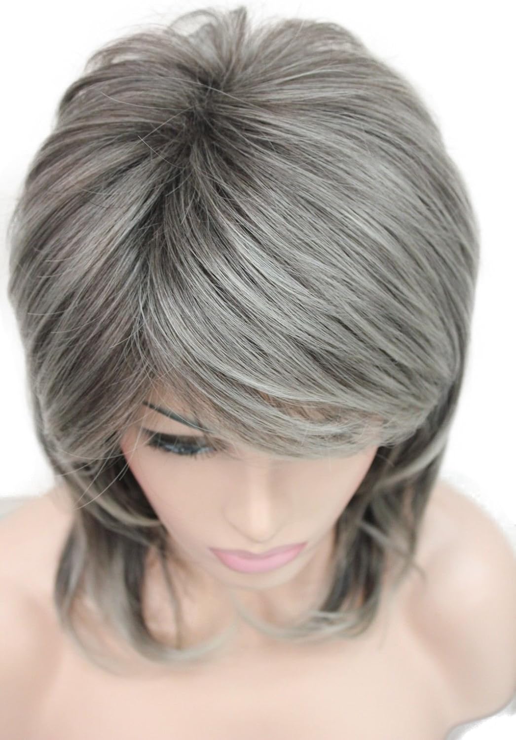 Lydell Long Soft Shaggy Layered Classic Cap Full Synthetic Wigs (AB76), #AB76, 22 - 22.75 in - Image 5