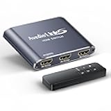 avedio links HDMI Switch 3 in 1 Out with Remote, 4K@60Hz HDMI 2.0 Switcher Box, 3 Port HDMI Selector Support 18Gbps, HDR10+, VRR, Dolby, HDCP 2.2, Compatible with PS5/PS4 Xbox Fire Stick TV Projector
