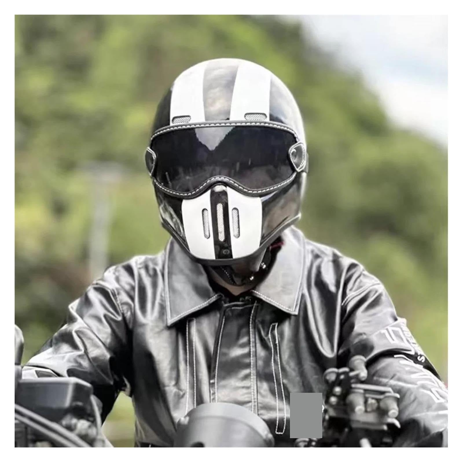 Occhiali da casco Visiera for occhiali da moto vintage esterna