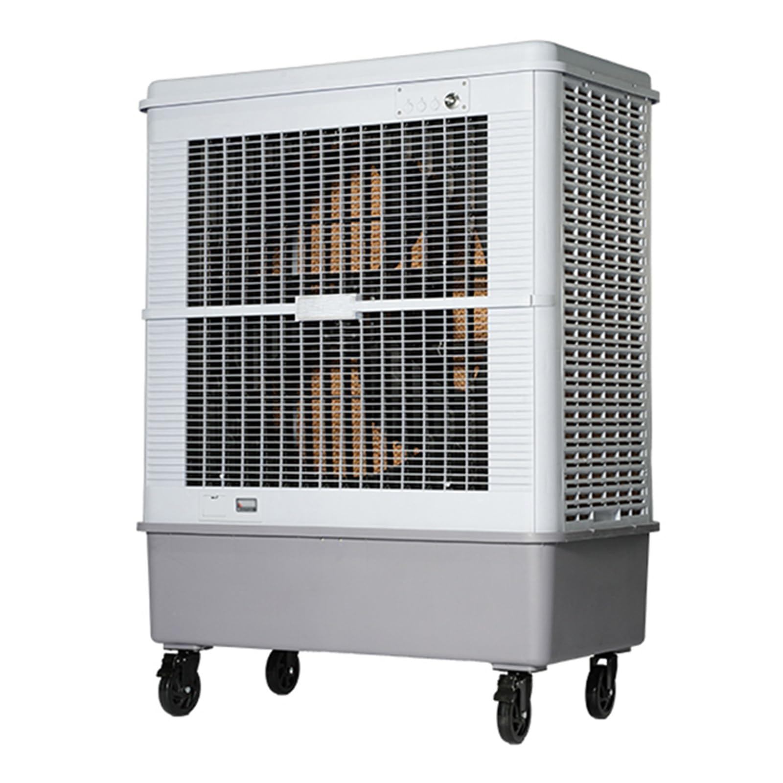 Climatiseur Portable, Refroidisseur D'air Par Évaporation Avec Réservoir D'eau Et 7 Vitesses, Unité De Ventilateur De Refroidissement Rapide pour Chambre, Bureau, Usine(100 * 60 * 139cm)