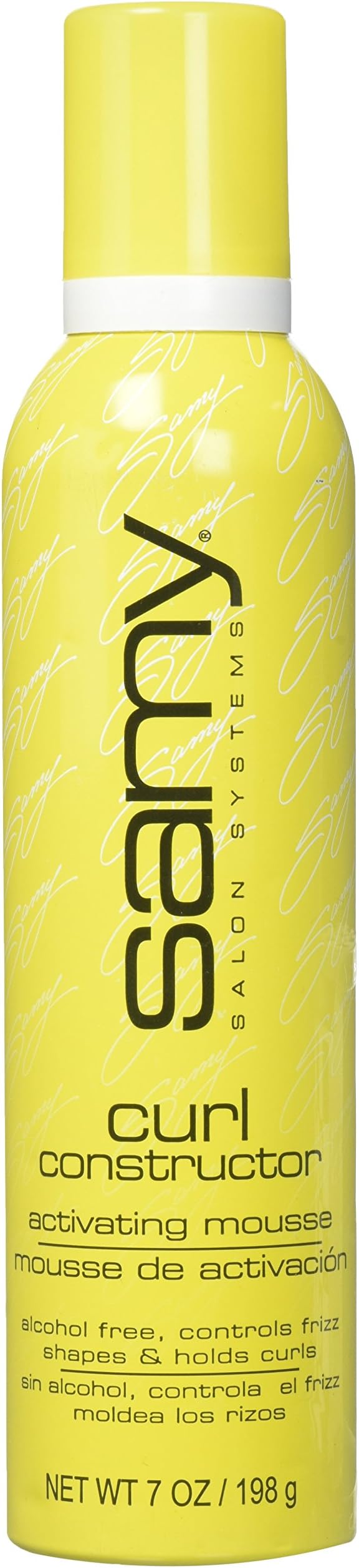 Samy Salon Systems Curl Constructor Activating Mousse, Frizz Control Formula, 7 oz.