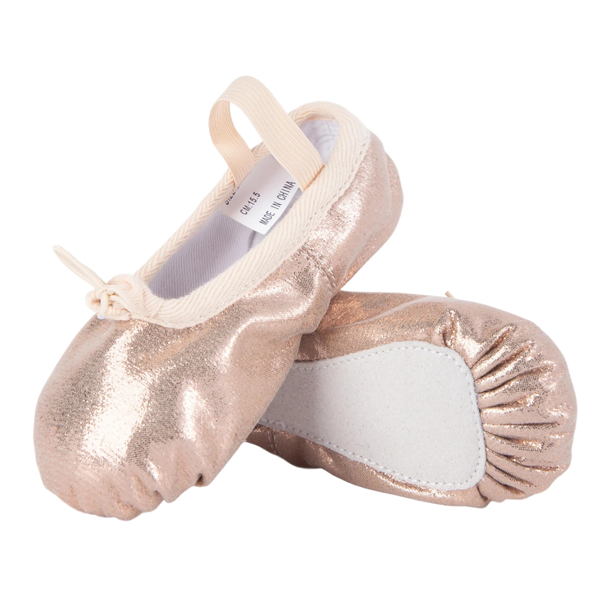 Scarpe Danza Classica Glitter Scarpe da Ballerina Suola Intera Scarpette da Danza Scarpette da Balletto Ginnastica Ballo Pantofole per Bambina Ragazze e Donna