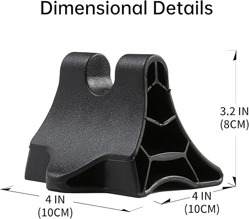 Miniatura 4 de Herramienta de masaje de punto de presión negra de mano - Disparador muscular profundo masajeador de punto de acupresión - Dispositivo de tracción