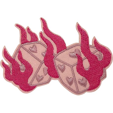 Unique Dice Patch for Embellishment