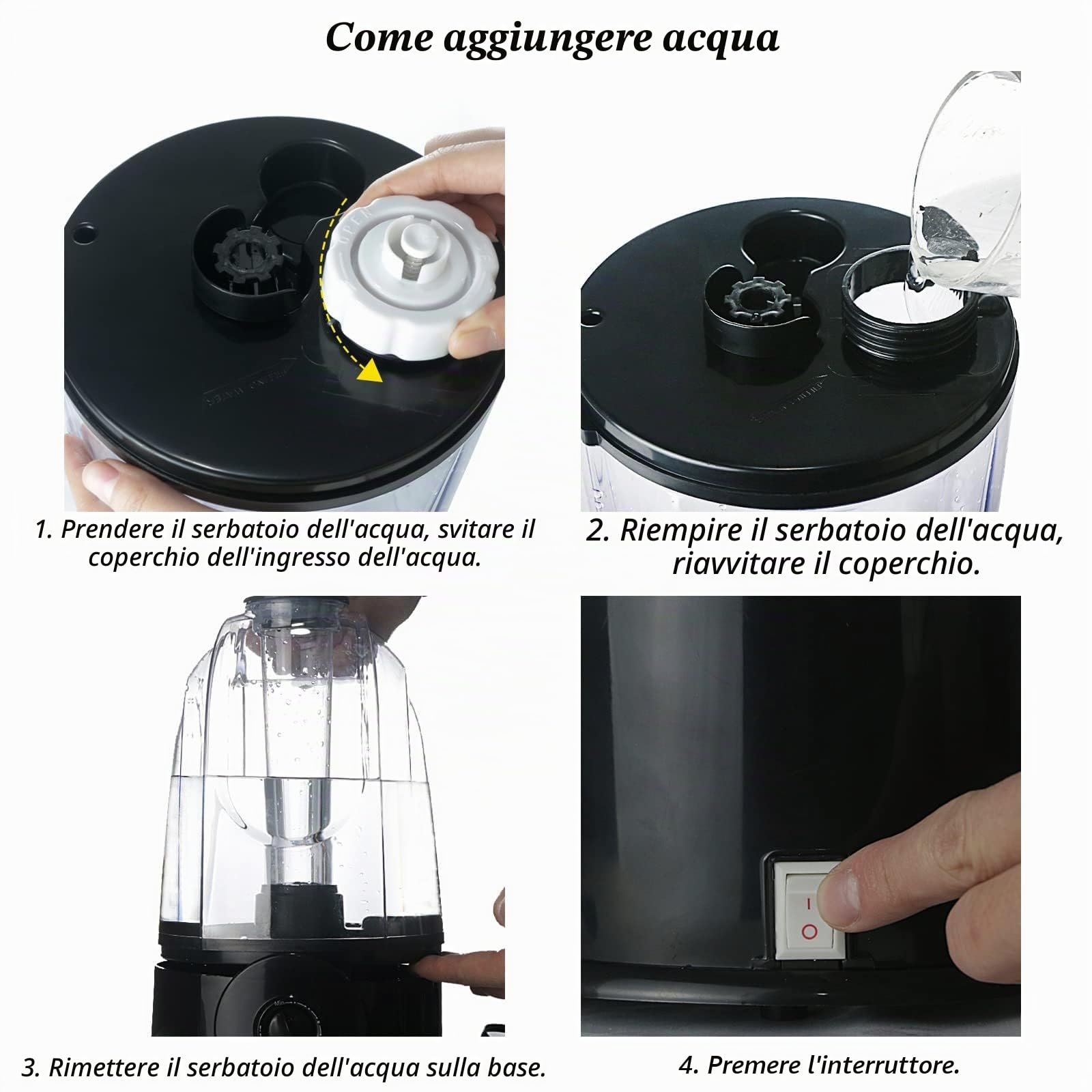 Coospider Umidificatore d'aria per rettili, 3 l, 380 ml/h, nebulizzatore terrario ad alte prestazioni, con 2 tubi di prolunga, nebulizzatore regolabile per rettili, anfibi, serpenti, lucertole