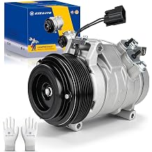 Ezexpreze AC Compressor 1521625 Fit for Enclave 3.6L 2008-2012, for Traverse 3.6L 2009-2012, for Acadia 3.6L 2007-2012, for Outlook 3.6L 2007-2010, Air Conditioning Compressor Replace for 1521625