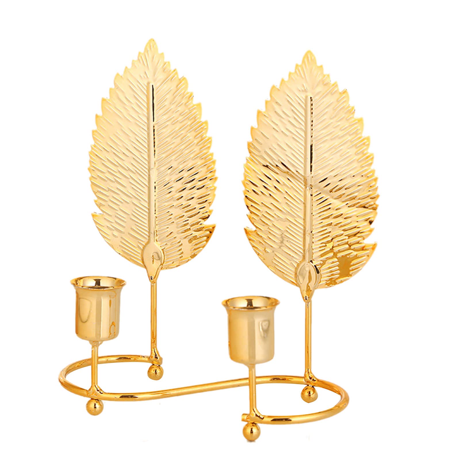 Buxuaaaa B Uxuaaaa Metal Holder Decorative Stand Candlestick Desktop Ornaments For Wedding Party Edroom Decoration Metal Holder