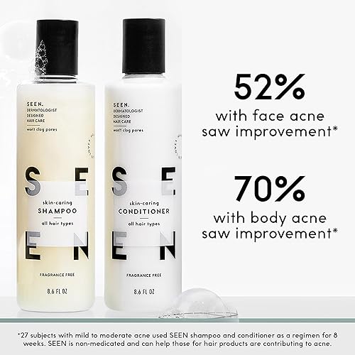 Miniatura 2 de SEEN Kit de descubrimiento  Aroma  Juego de cabello no comedogénico y sin sulfato  Desarrollado por dermatólogos  Seguro para pieles sensibles y