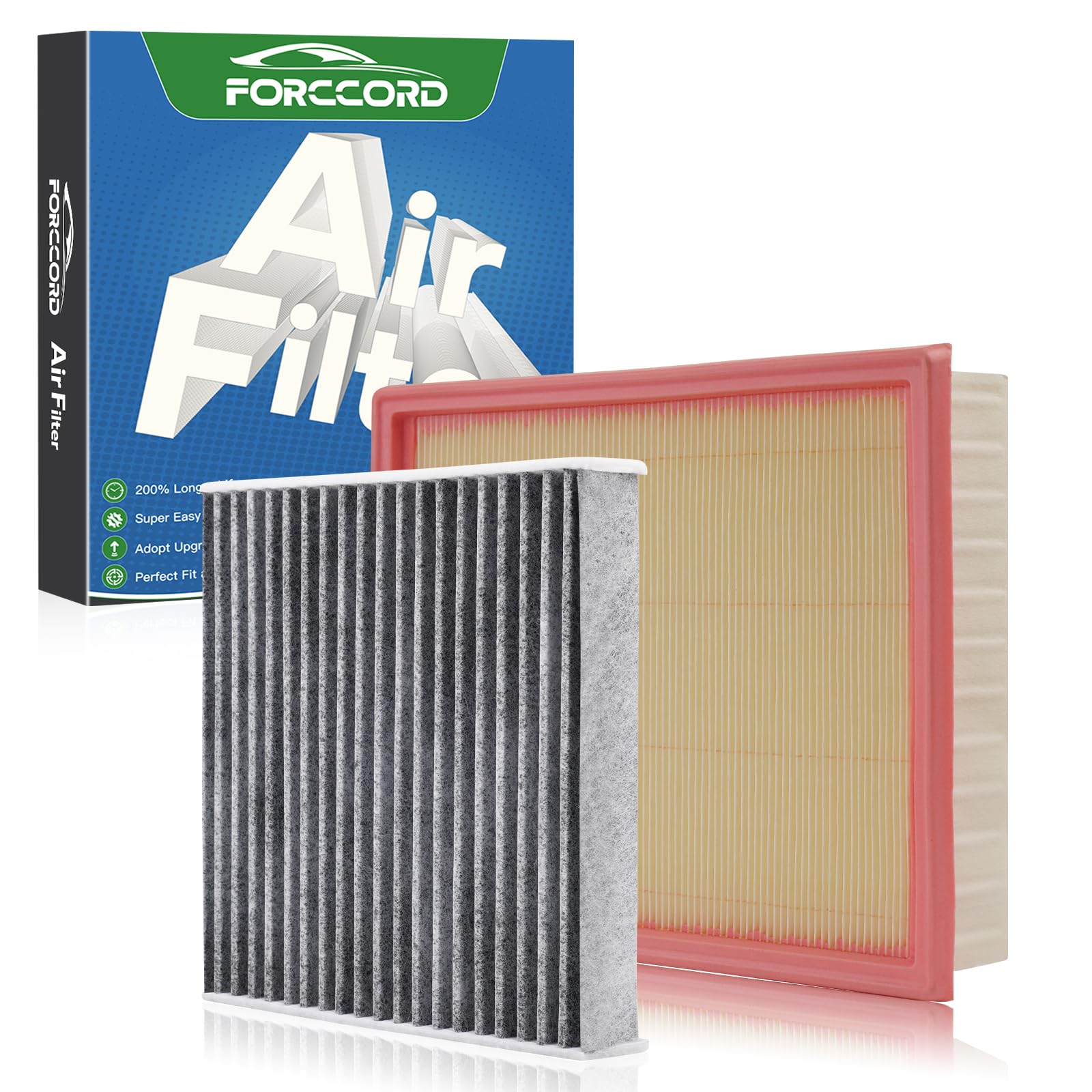 Amazon.com: Forccord Cabin & Engine Air Filter Fit for Nissan