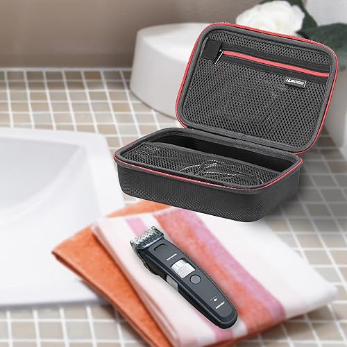 Miniatura 7 de RLSOCO Funda para recortadora de barba inalámbrica Panasonic, compatible con recortadora de barba