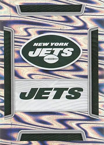 2019 NFL Football Panini Album Sticker #79 New York Jets Logo New York Jets Foil (2 inches Wide X 2 1/4 Inch Tall Individual Album Sticker)
