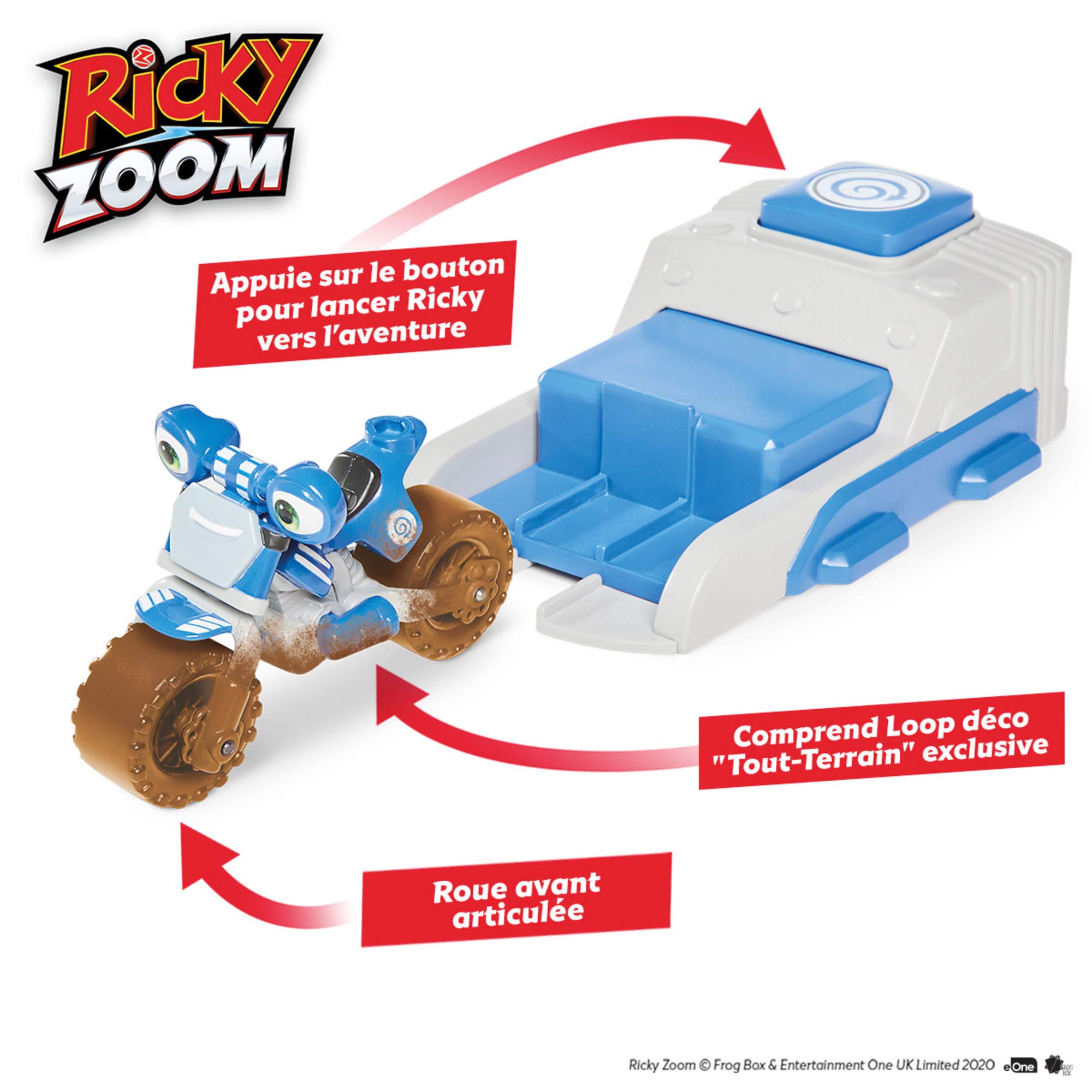 Amazon.com: Ricky Zoom T20040 Launch & Go Loop : Video Games