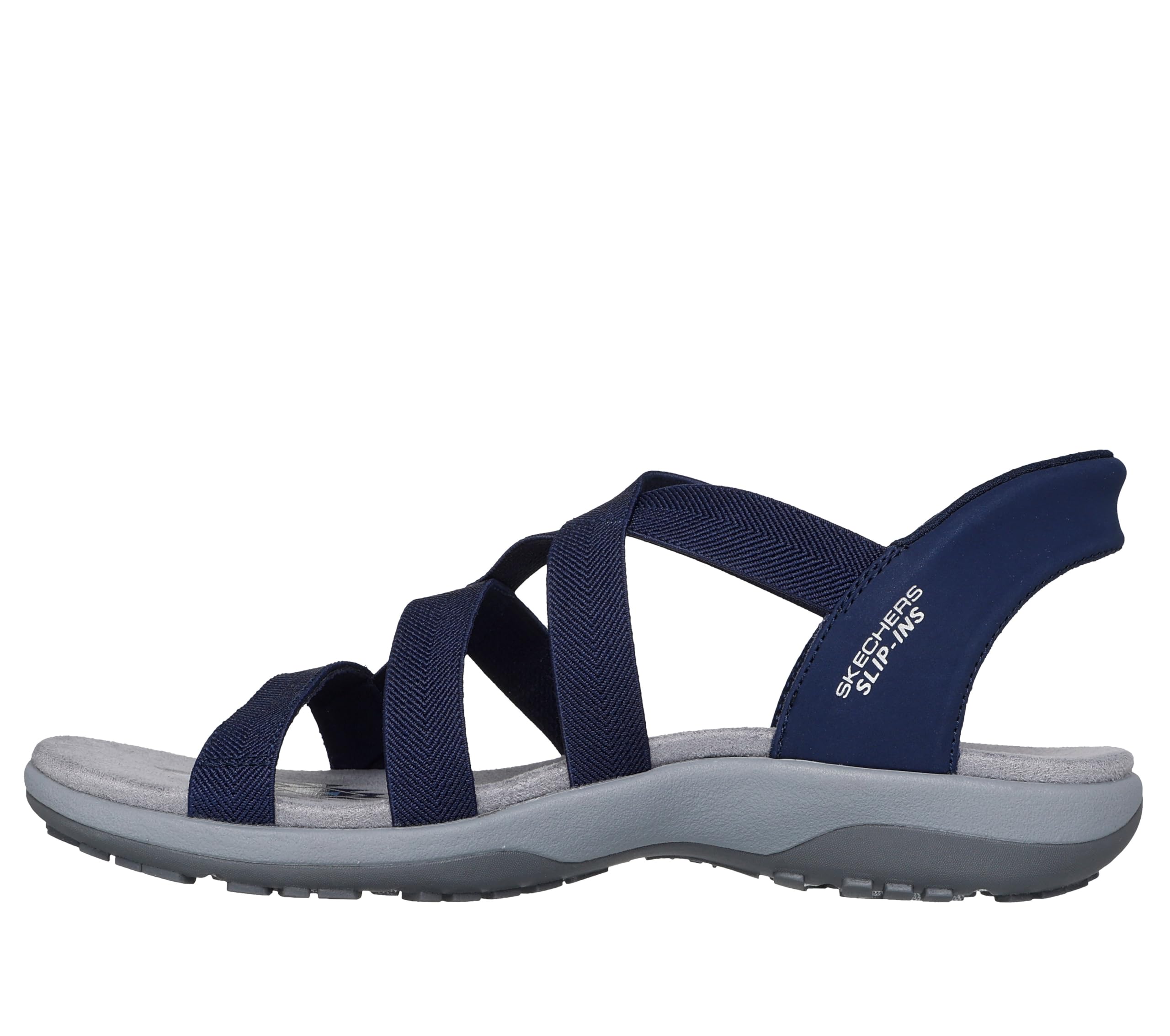 Skechers Femme Sandale Reggae Slim Stretch Flex Hands Free Slip-Ins