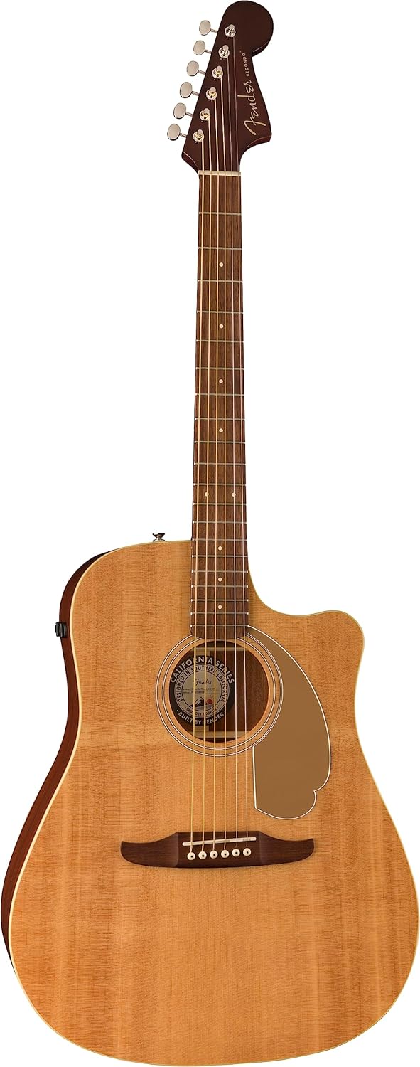 Redondo Player, Walnut Fingerboard, Gold Pickguard, Natural