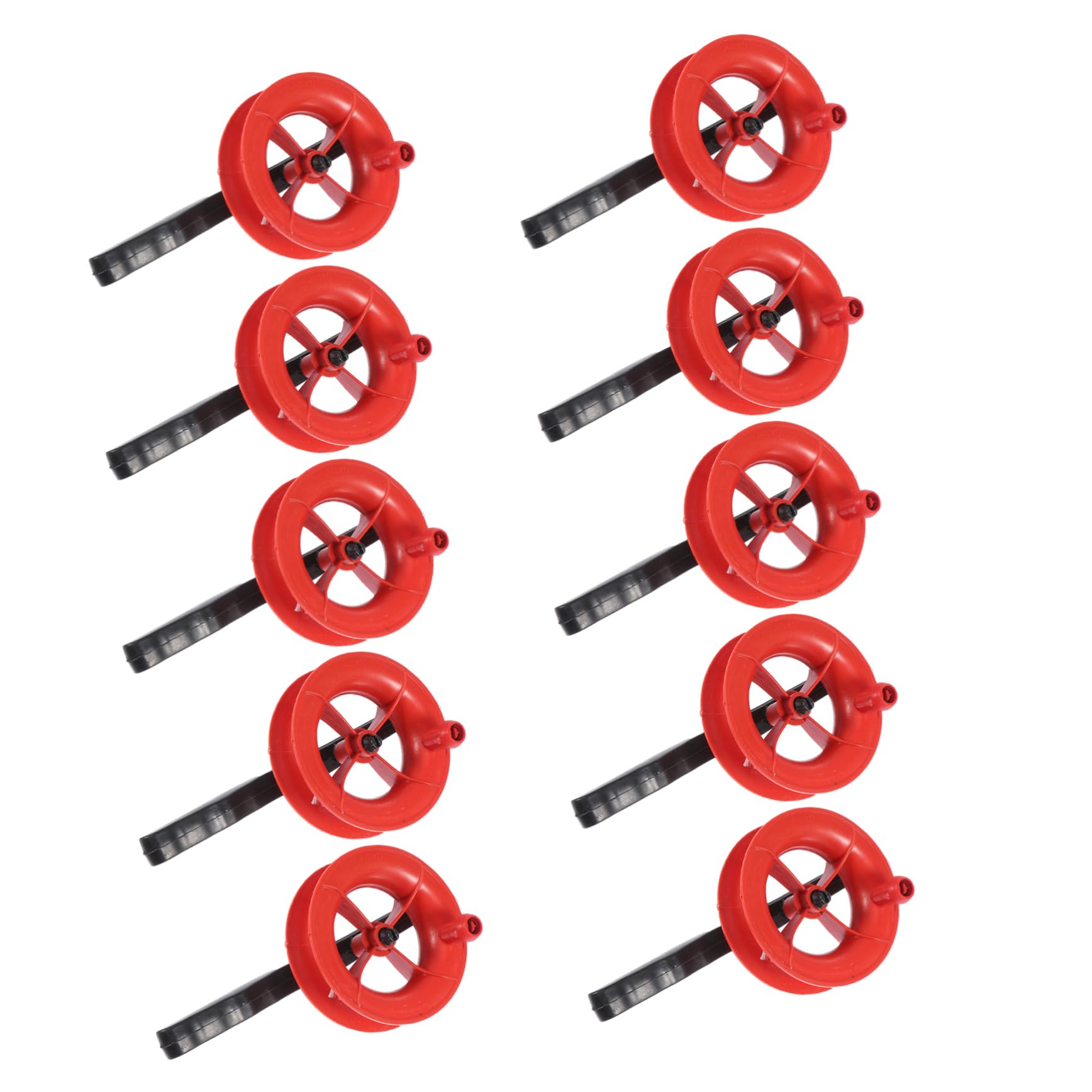 WOONEKY Winch Winder Bulk Plastic Line Wheel Kite Tool for Beach and Lawn Flying